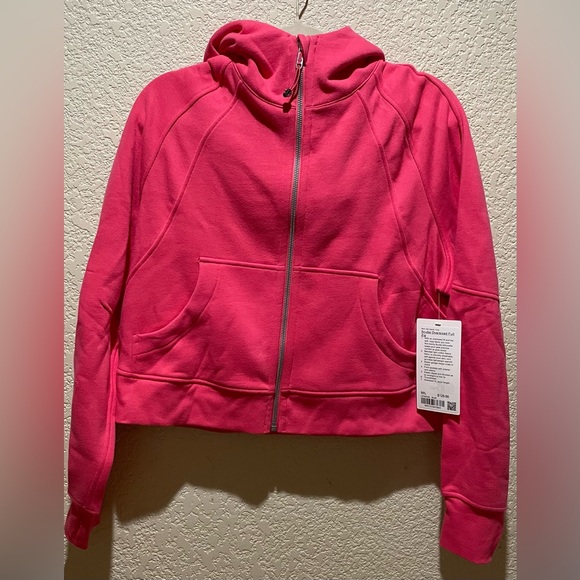 NWT Lululemon Scuba Oversized Full Zip Glaze Pink Size M/L - Picture 7 of 11